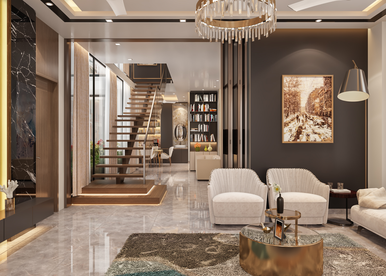 Interior Studio - Beautiful Duplex Interior Design Project... | Facebook