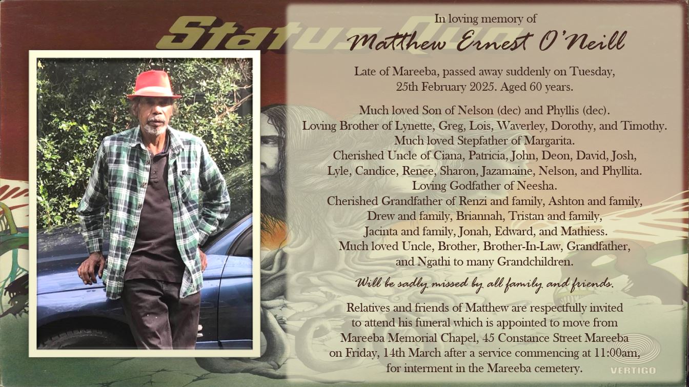 FNQ Funeral Notices | Facebook