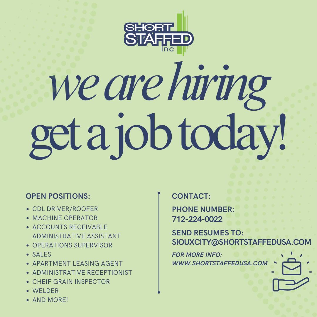 Short Staffed - 📢 WE’RE HIRING! Get a Job Today! 📢... | Facebook