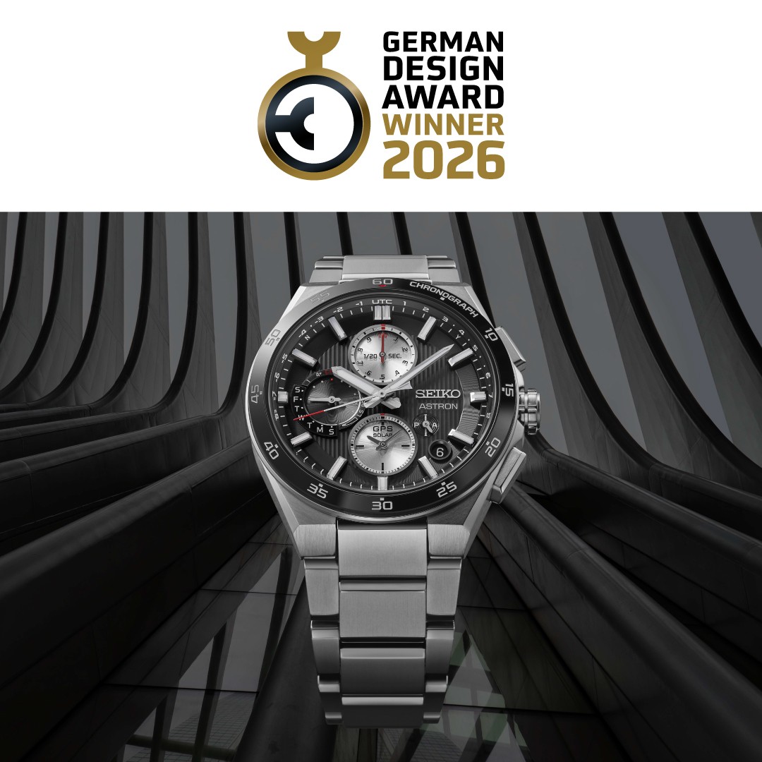Seiko Astron GPS Solar Dual-Time Chronograph 5X83 Seiko presents