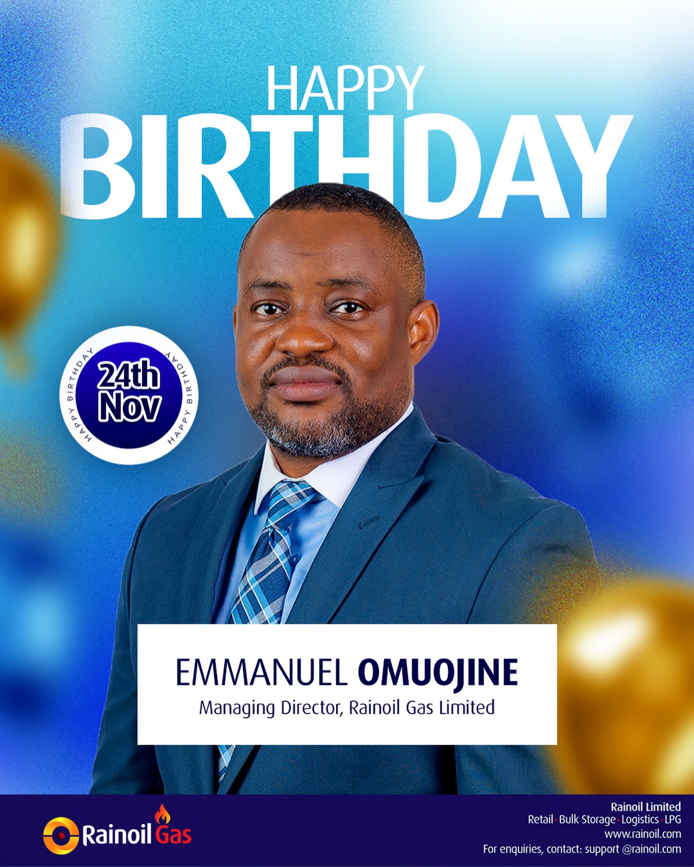 Rainoil Limited - Happy Birthday to our Managing Director,... | Facebook