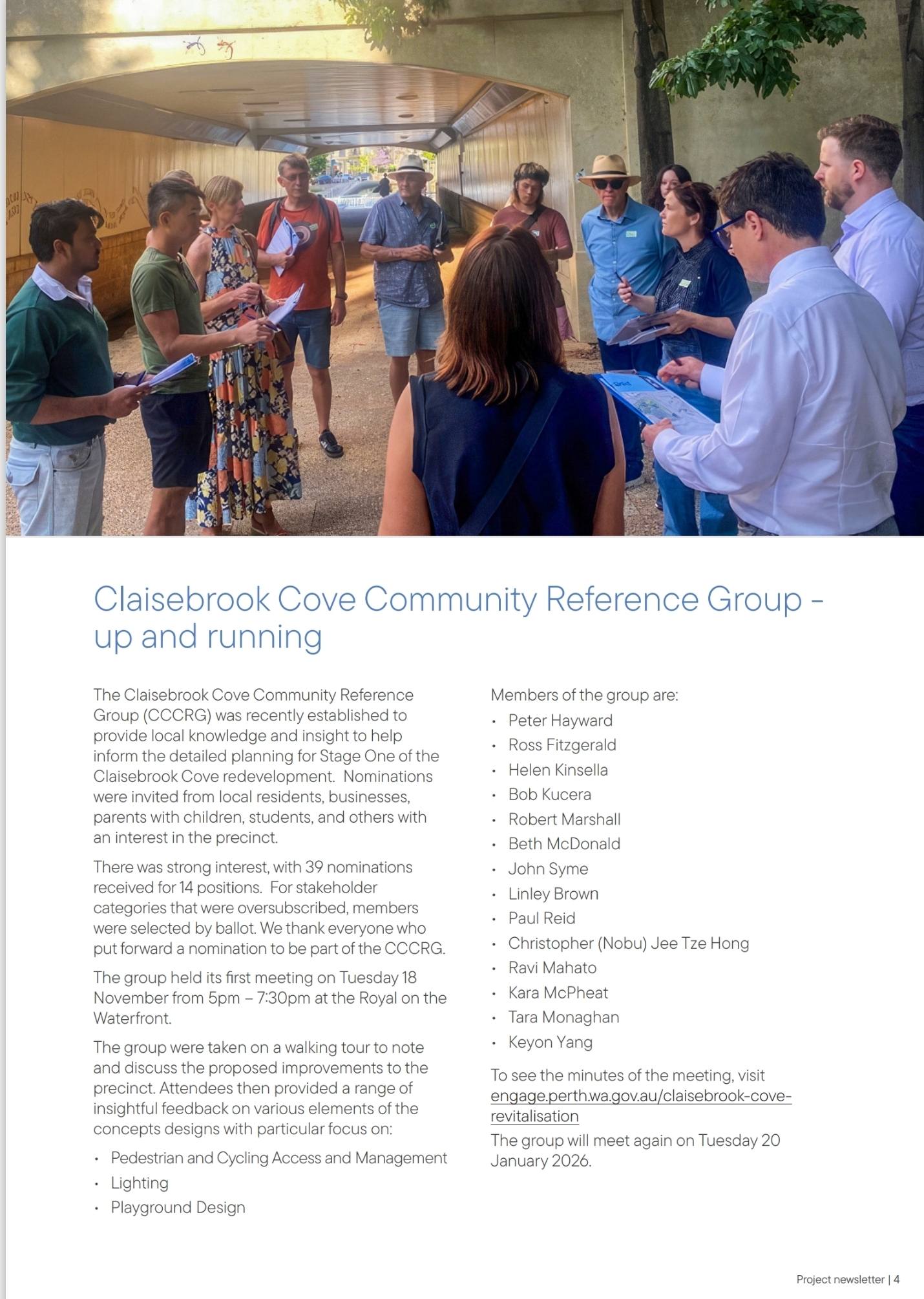 East Perth Community... - East Perth Community Group Inc
