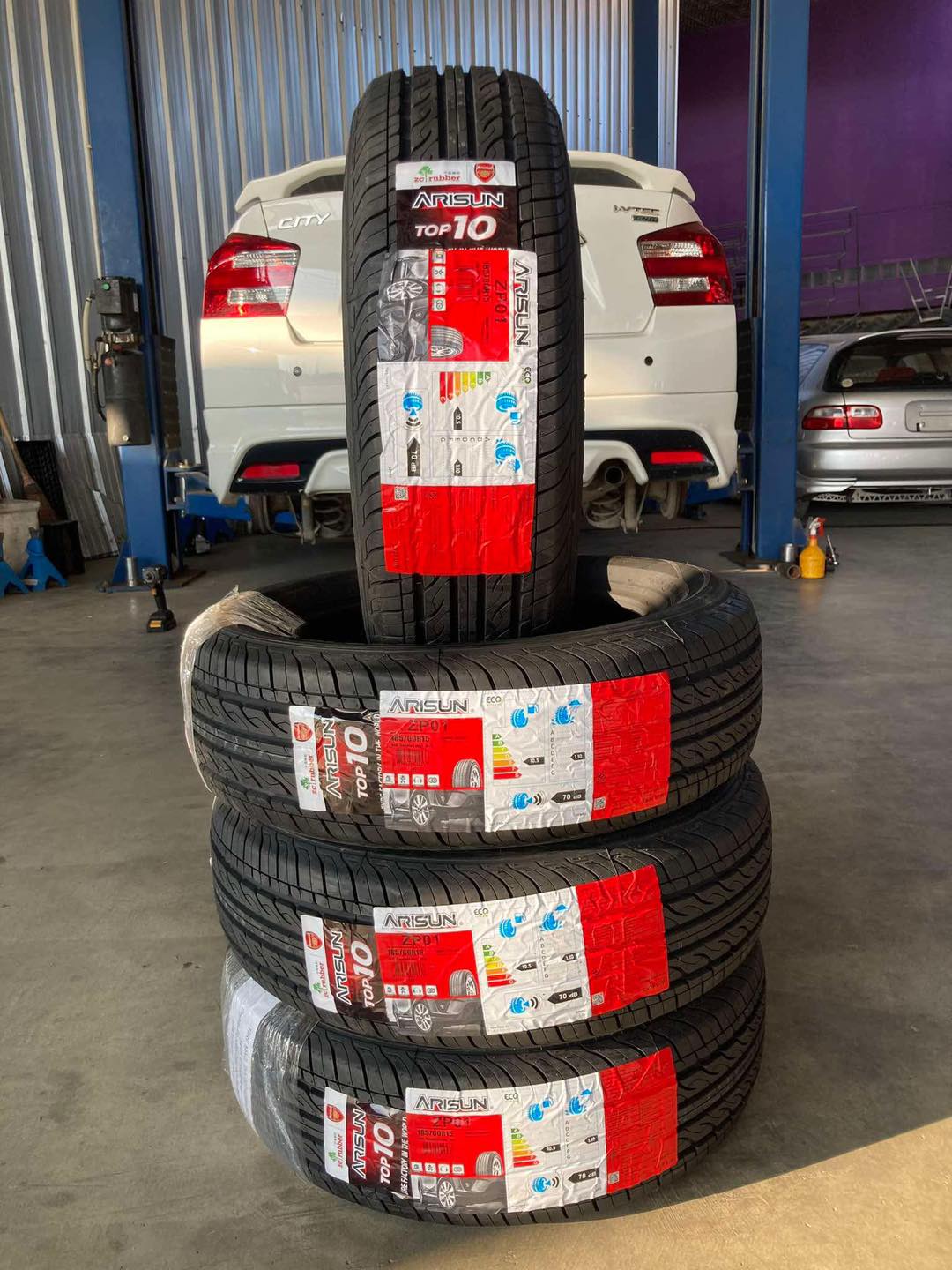 TIRE MAG - ยาง ARISUN 185/60R15 รุ่น ZP01...