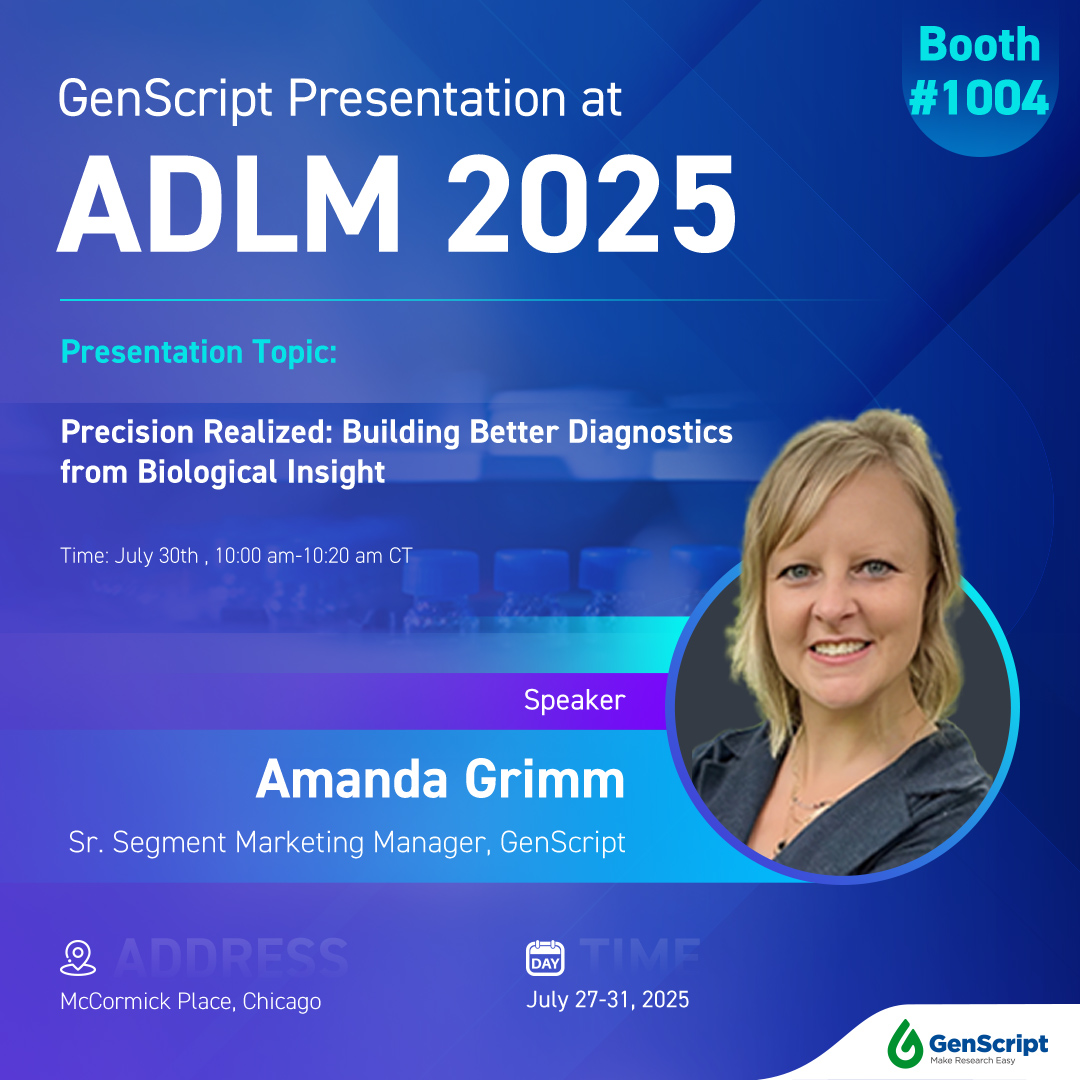 GenScript - 💭 What if the future of diagnostics isn’t just... | Facebook