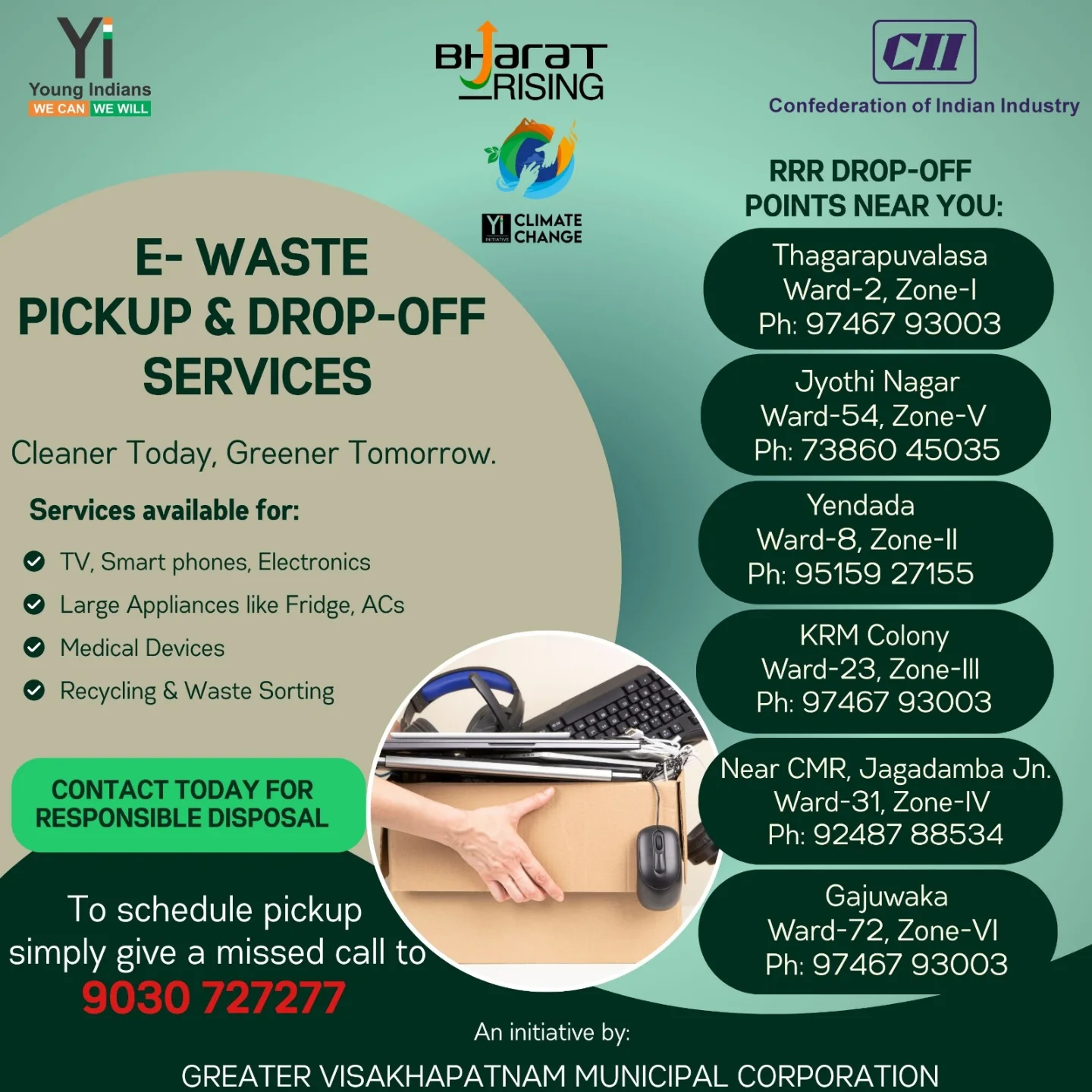 YI - Climate Change Week| E-Waste Collection and Drop-off Made Easy ...