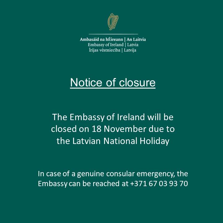 Embassy of Ireland in Latvia