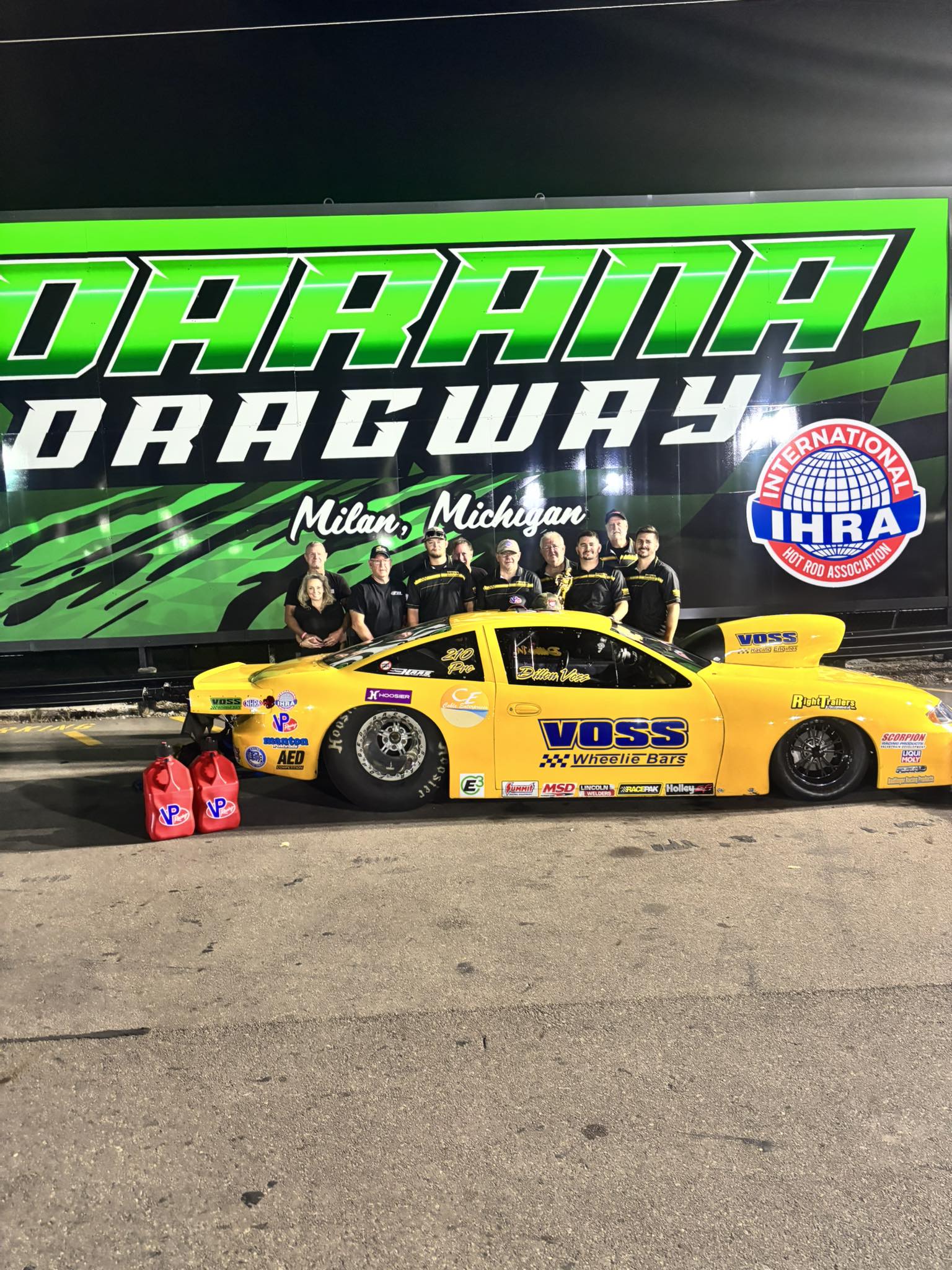 Voss - We got the job done today at Darana Dragway (Milan)! Long post ...
