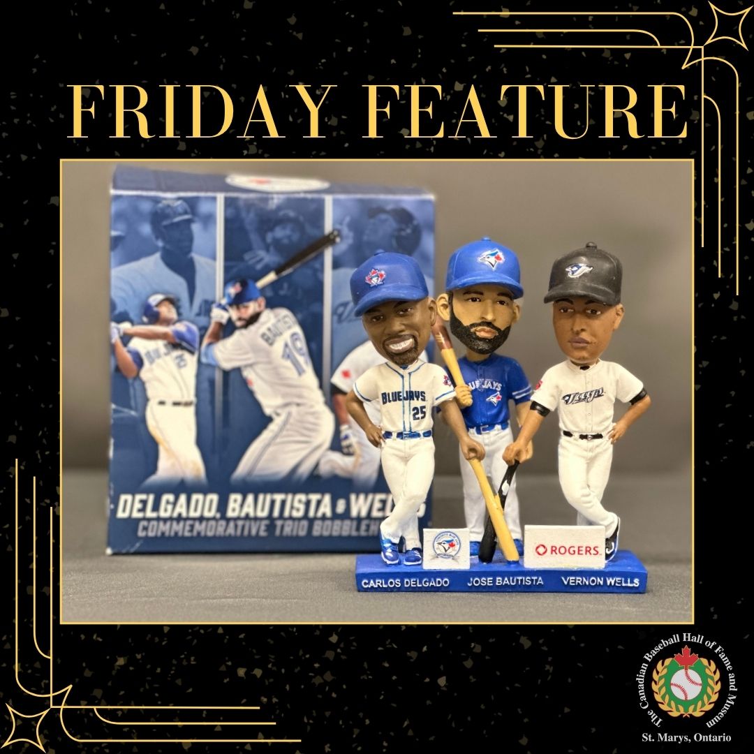 Blue Jays legends Carlos Delgado, Jose Bautista, and Vernon Wells