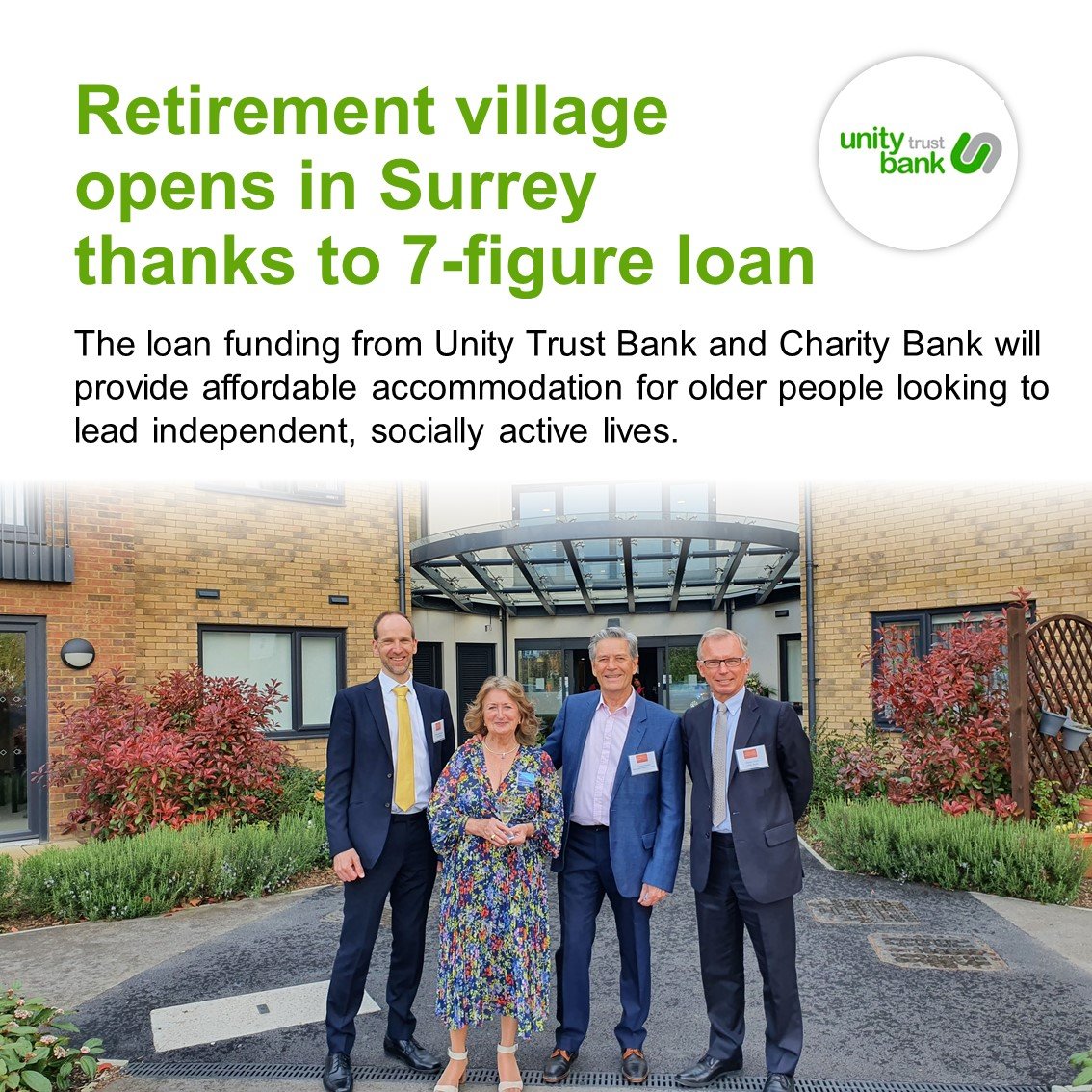 A contemporary retirement village... - Unity Trust Bank | Facebook