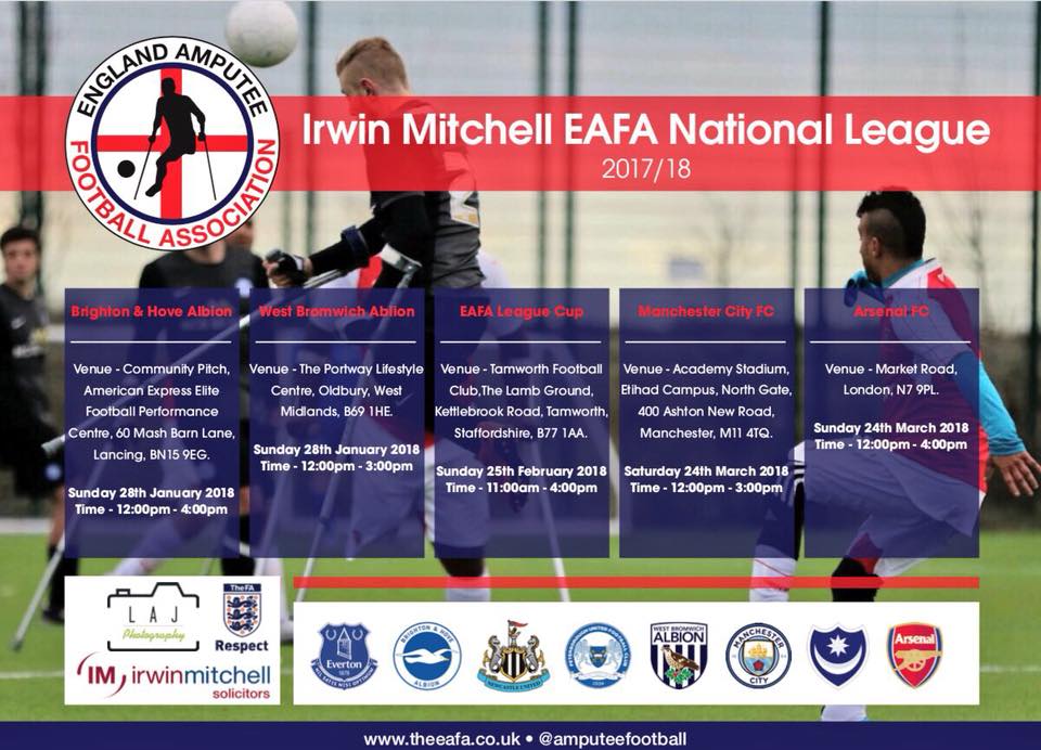 EAFA Irwin... - The England Amputee Football Association