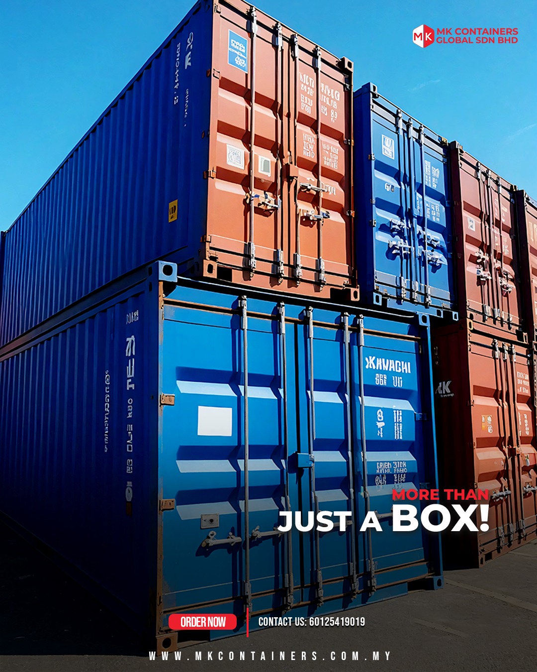 🚢 Kontena Penghantaran Kini... - MK Containers Global Sdn Bhd | Facebook