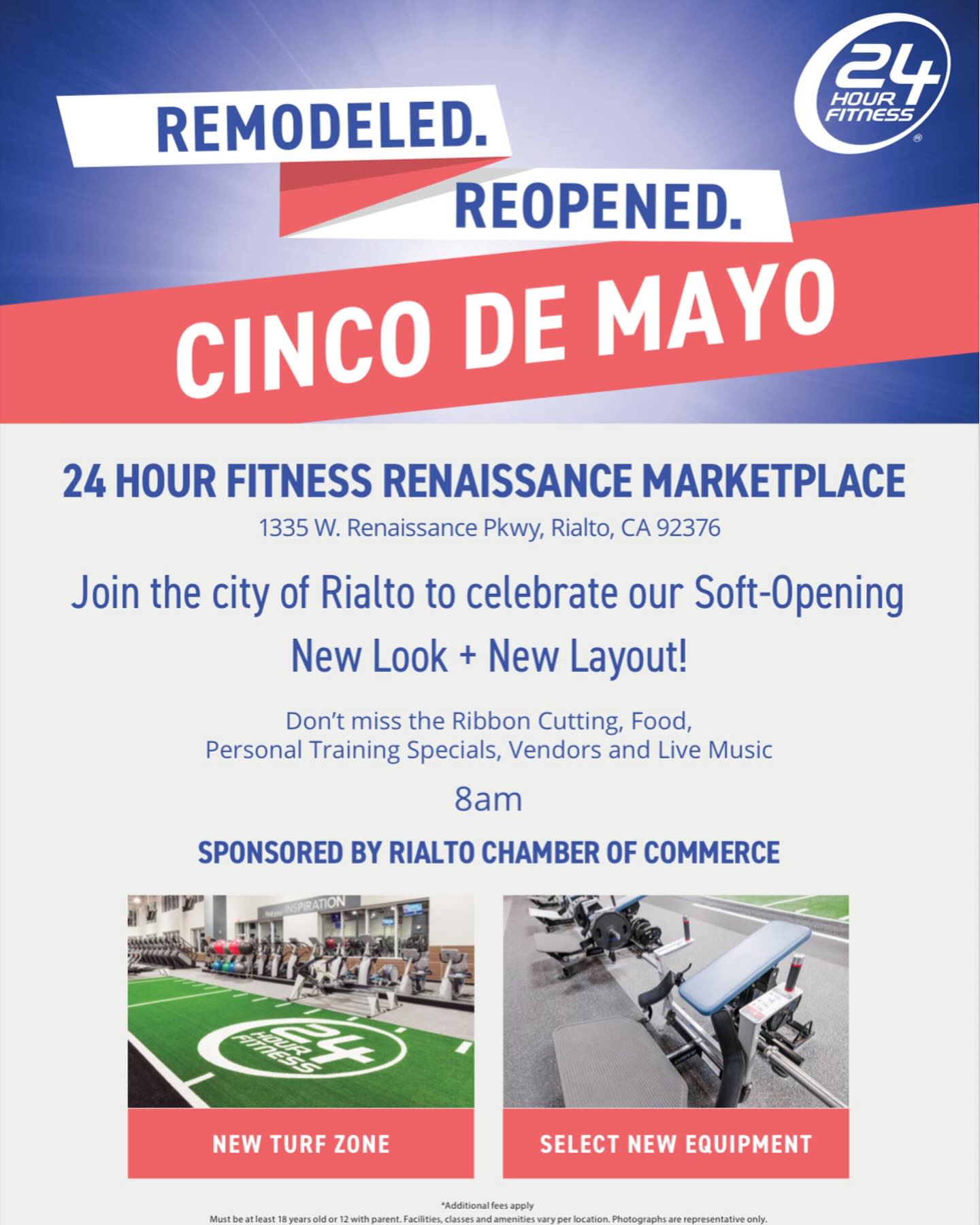 24 Hour Fitness - Renaissance Marketplace, CA | Rialto CA