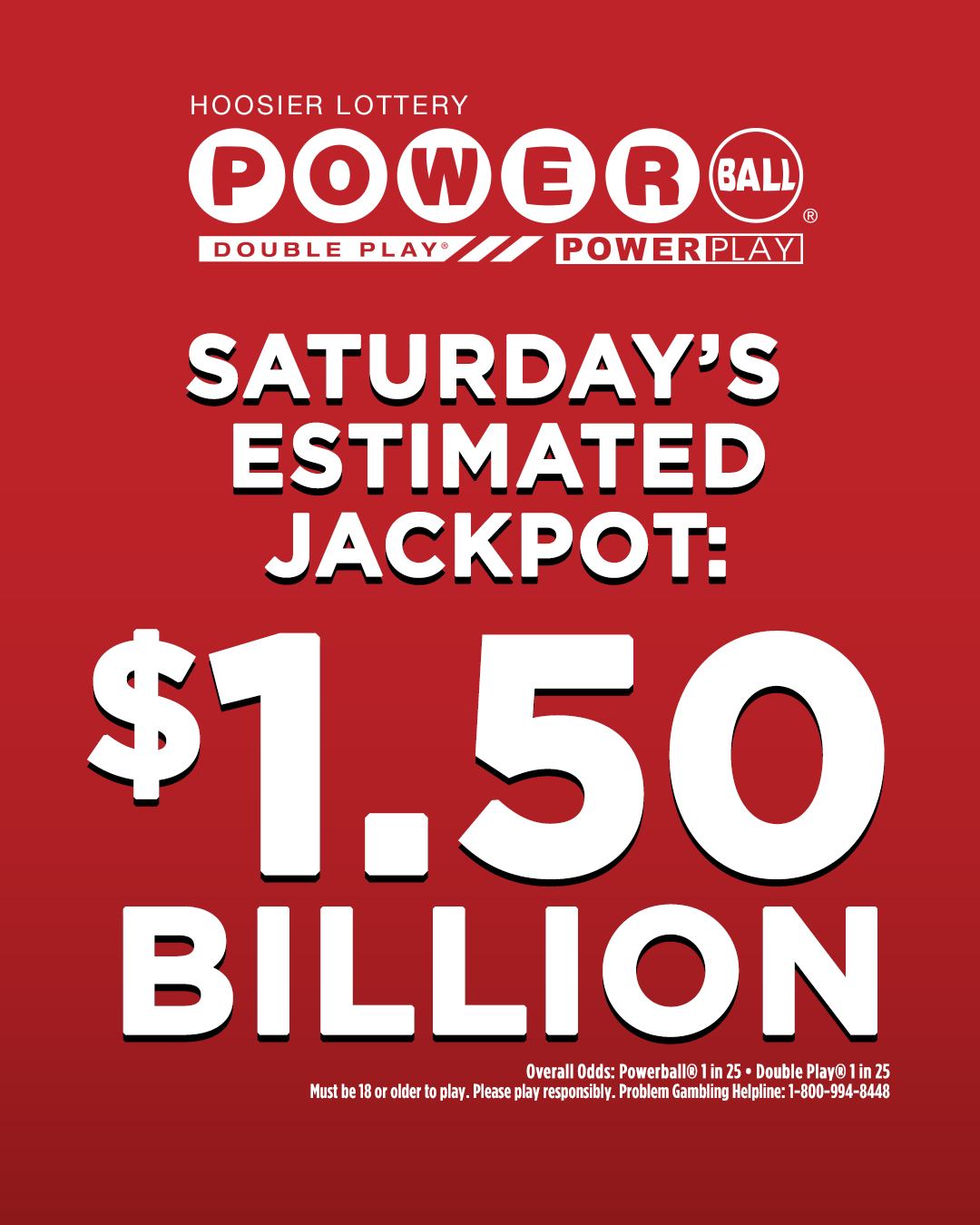 Strack - 🚨 Powerball jackpot is an estimated $1.50 BILLION! 🚨 Add a ...