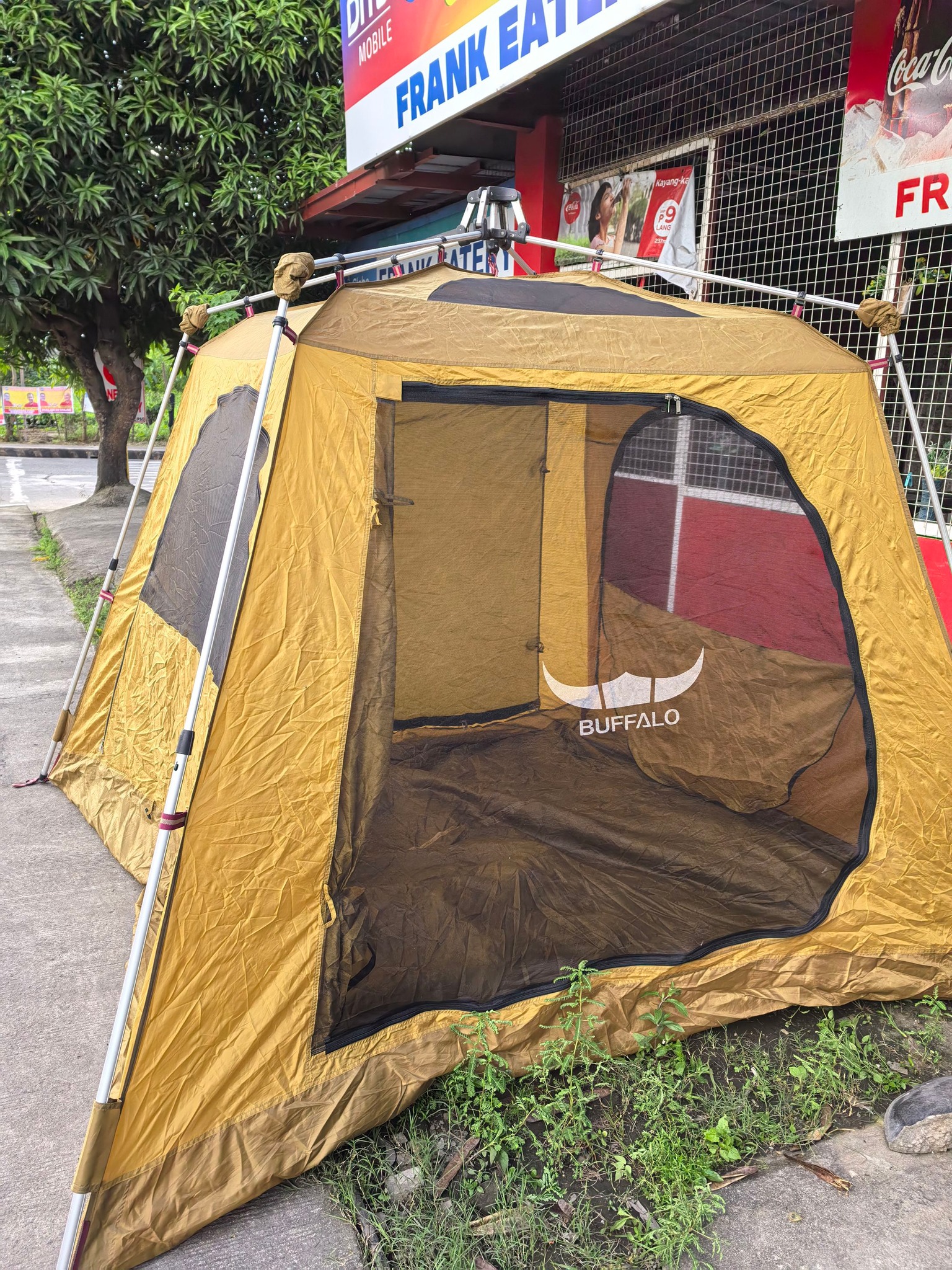 kumaş tente Manuel geri çekilebilir teras tentesi yedek olarak (sadece kumaş), %100 polyester kumaş, kılıfı, yedek güneş koruması, tente üst parçası, yelken bezi, teras, balkon, avlu, mağaza için Bahçe Select Type:Aluminum Frame with Graphic Combo Alles eingepackt! Der Salewa promo-eclair-20