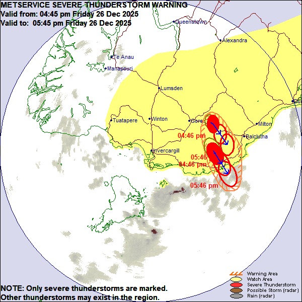 Update @ 5.41pm: This... - Emergency Management Southland | Facebook