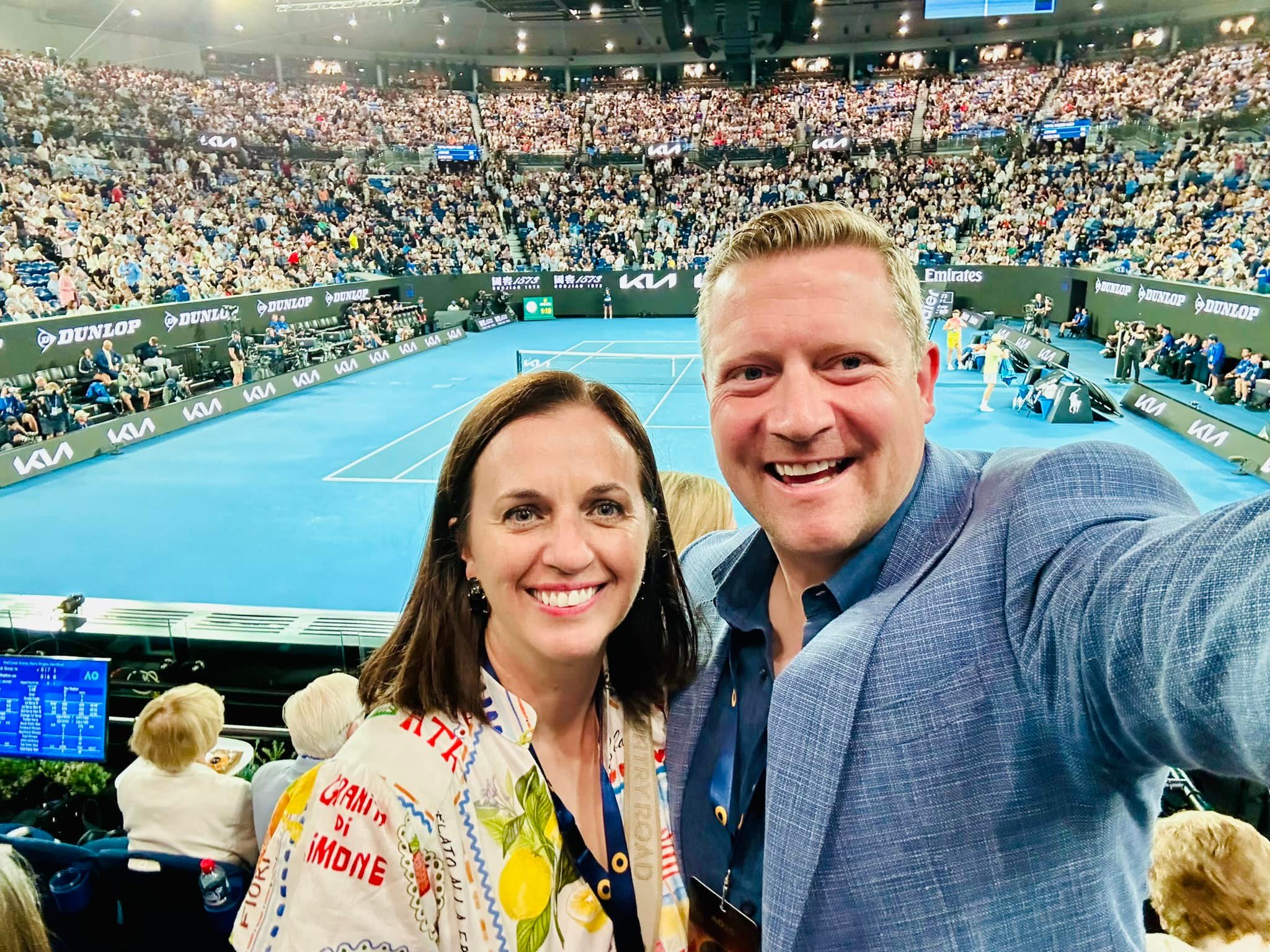 Thanks to Tennis Australia for inviting... - Brad Rowswell MP