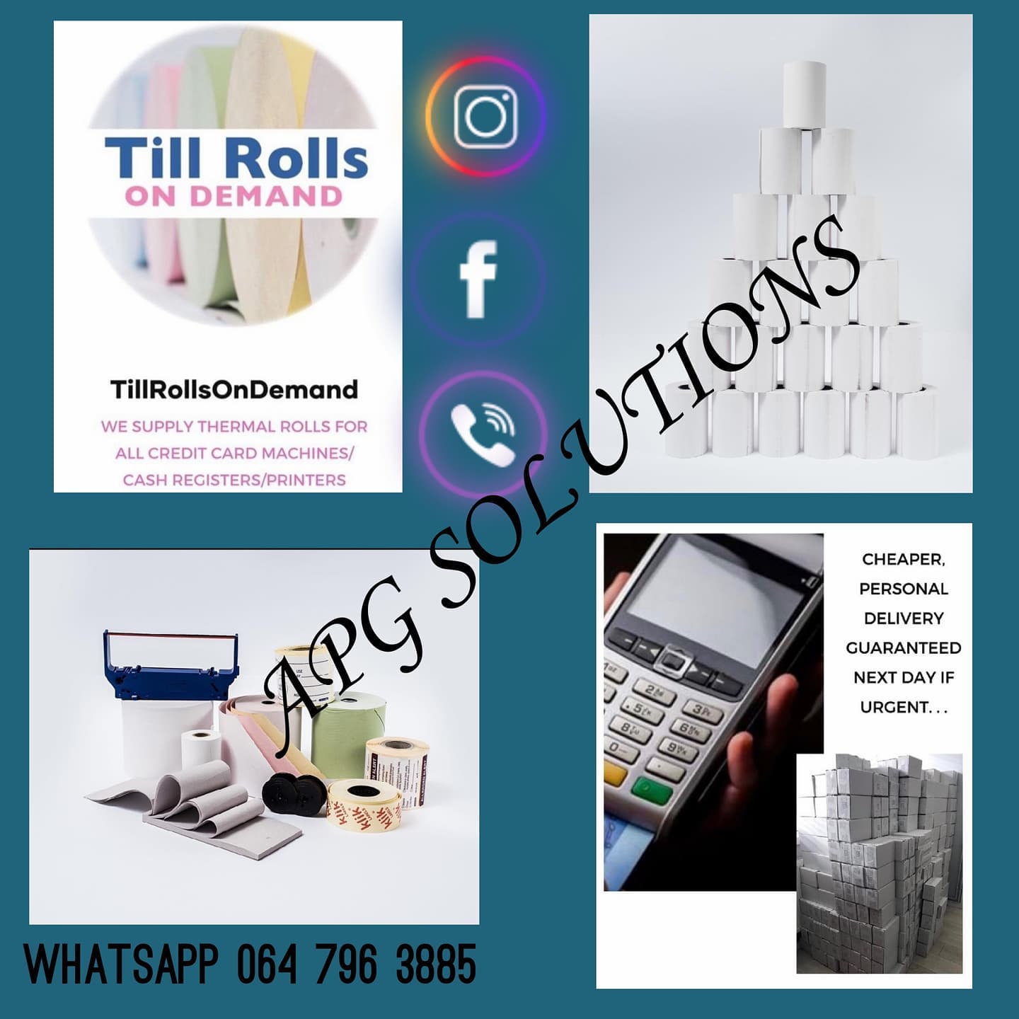 APG Solutions - High Quality Premium 60gsm Paper for all thermal ...