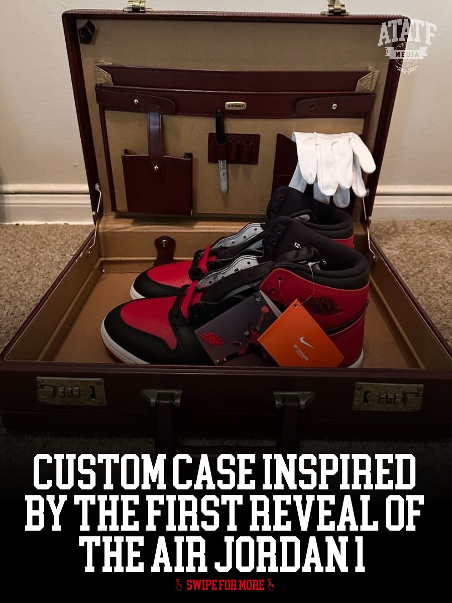 When will Nike re-release Air Jordan 1 in a briefcase?
