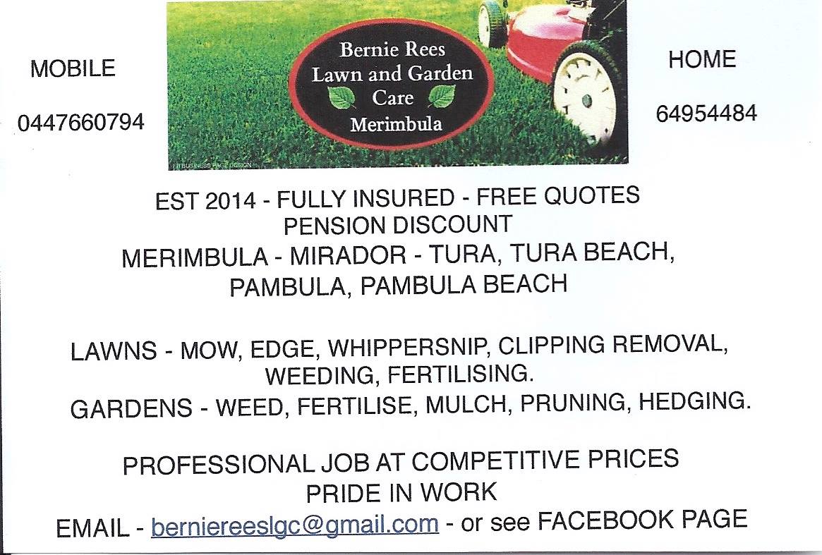Bernie Rees Lawn & Garden Care