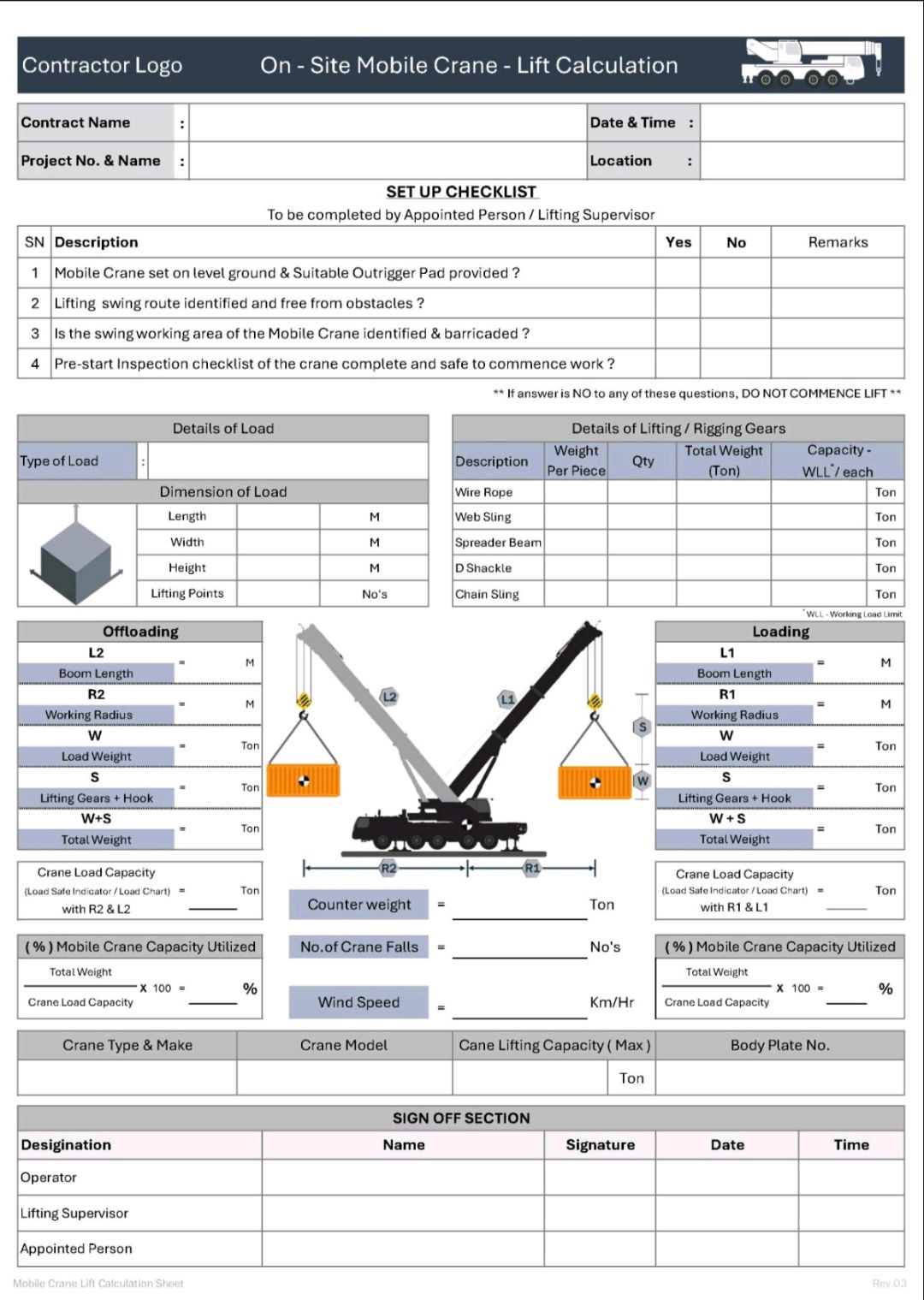 Hse Technical - 📌 Why Mobile Crane Lift Calculation Is... | Facebook