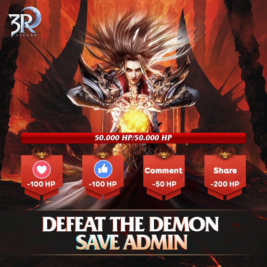 👹 [MINIGAME] 👹 DEFEAT THE DEMON... - 3R Legend Mobile ID | Facebook
