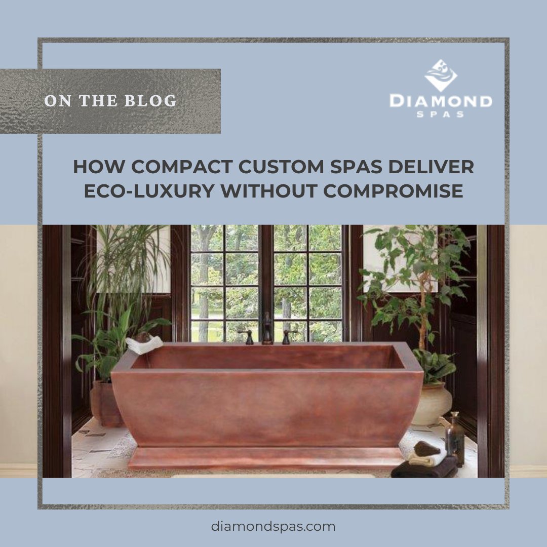 Diamond - Who says you need a sprawling backyard to enjoy a spa ...