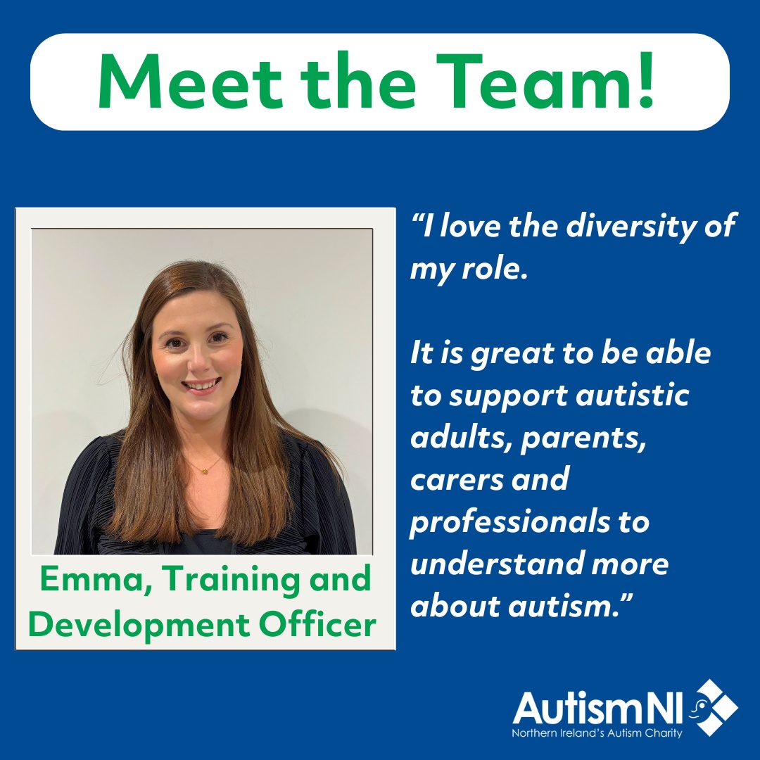 Autism - Meet Emma, one of our Training and Development Officers, who ...