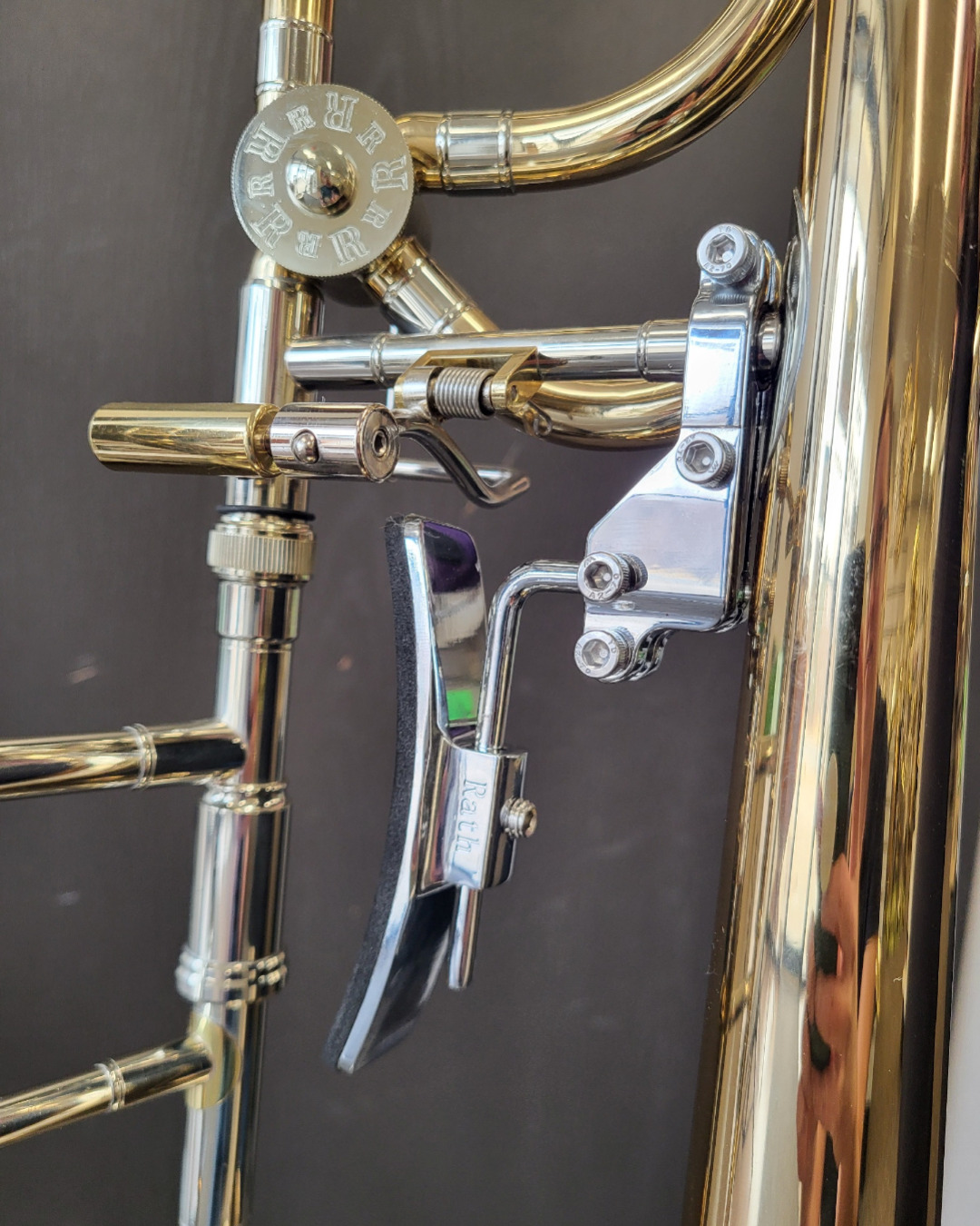 How to reduce trombone weight with Bullet Brace