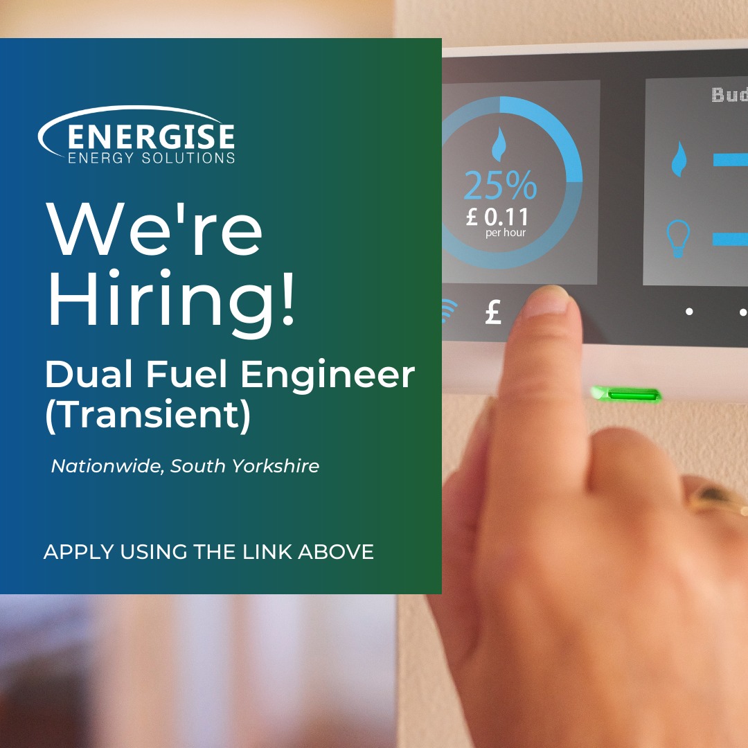 Energise Energy Solutions - We are looking for a Dual Fuel Engineer to ...