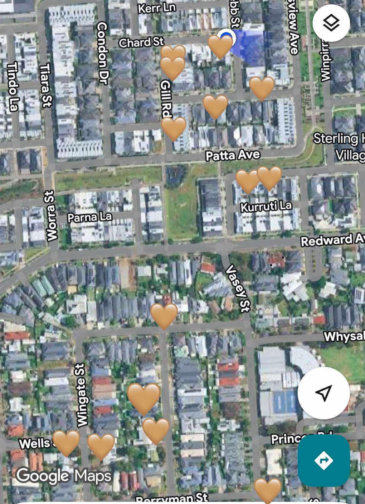 Halloween - Map of Greenacres and Lightsview with Halloween decorations ...