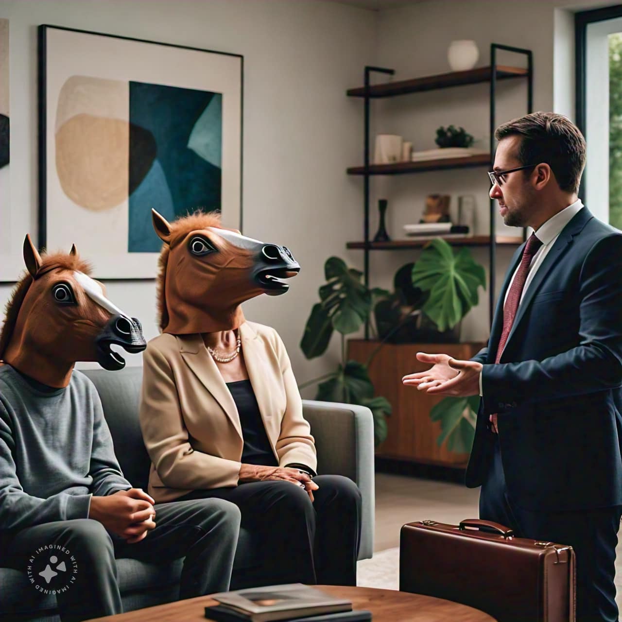 Creepyhorseman - The meeting with the lawyer couldn’t have went better ...