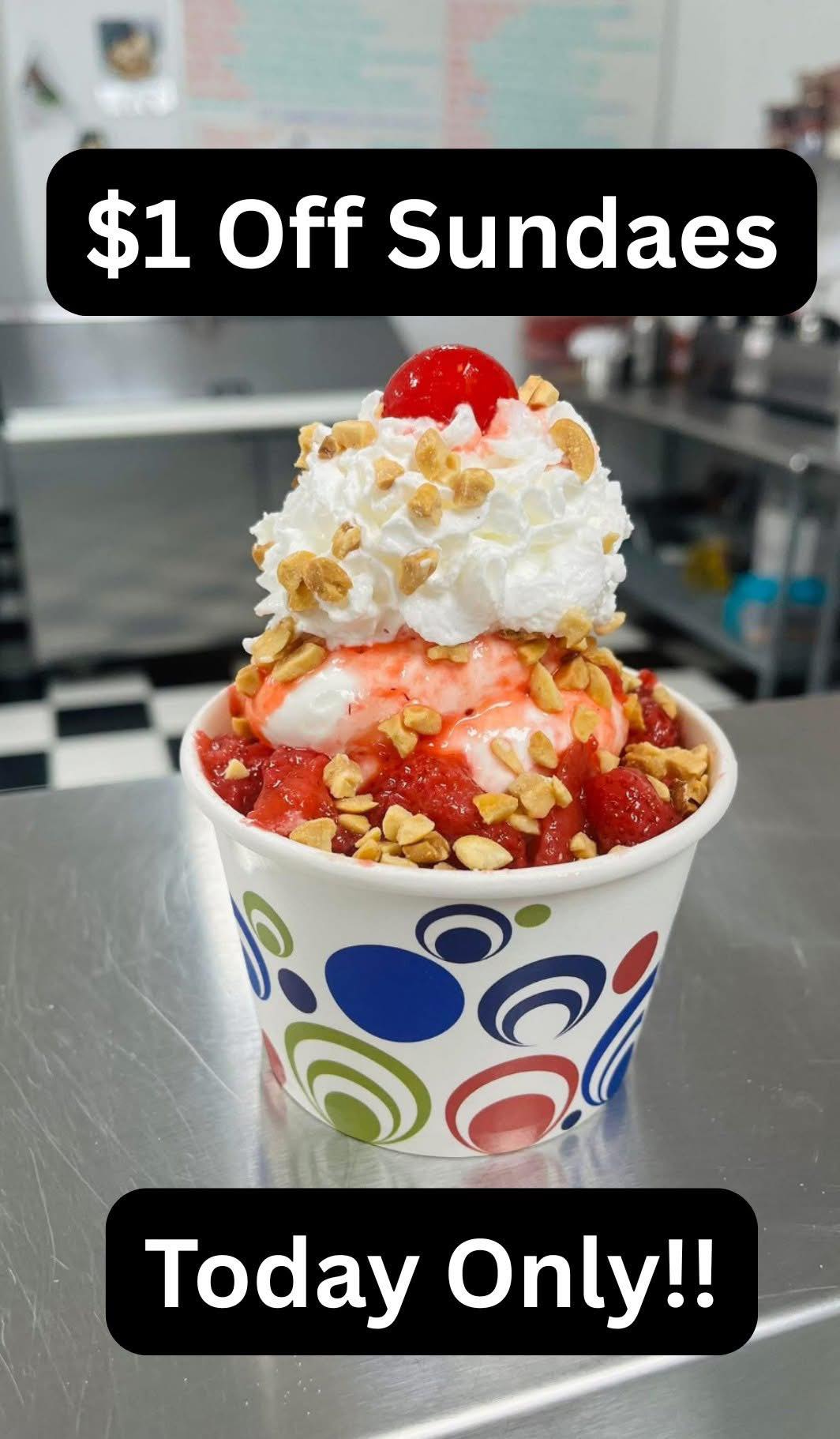 Kearsley - Mention this post and get a dollar off any ice cream sundae ...