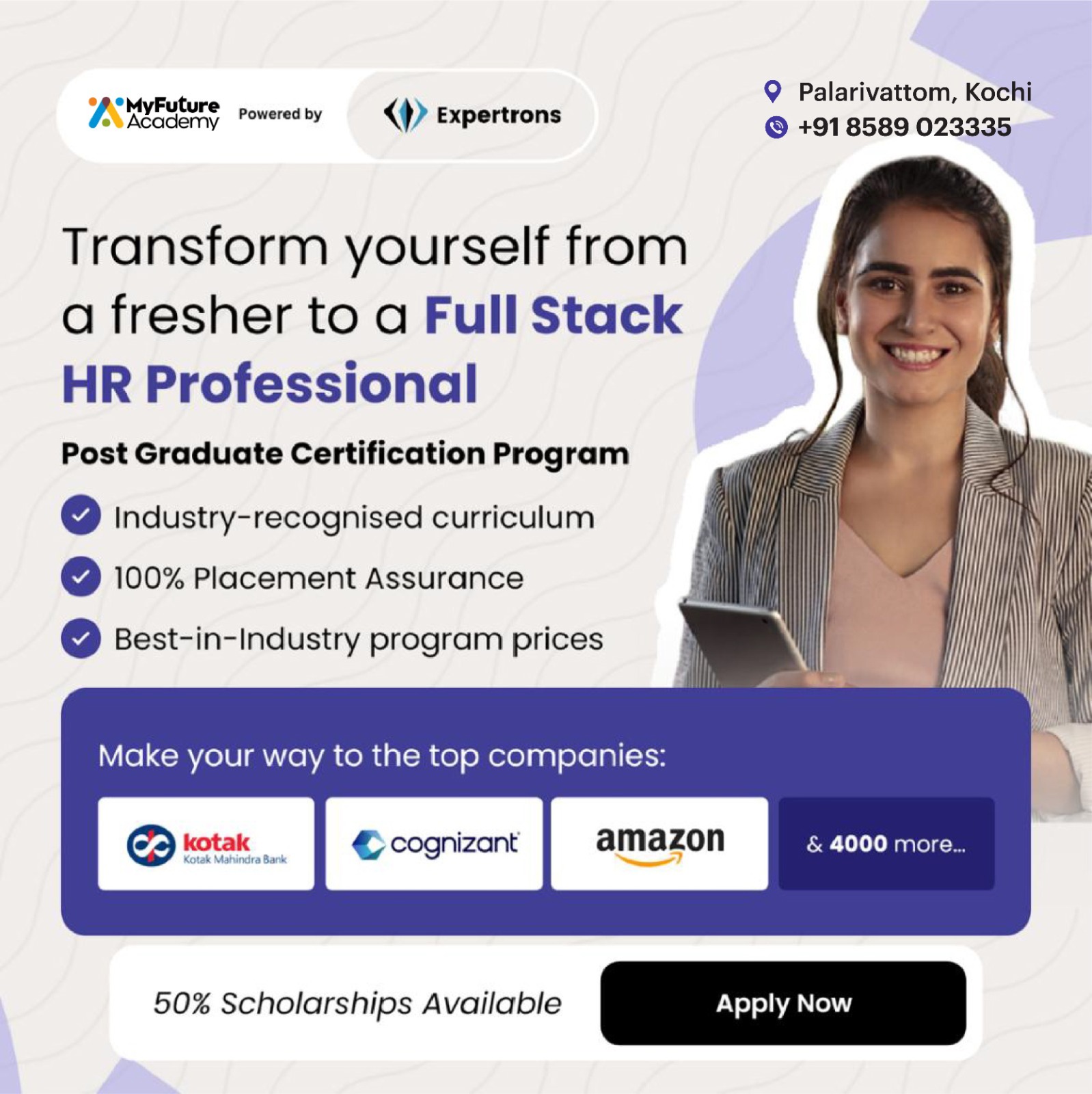 Are you a fresh graduate looking to... - Expertrons Kerala | Facebook