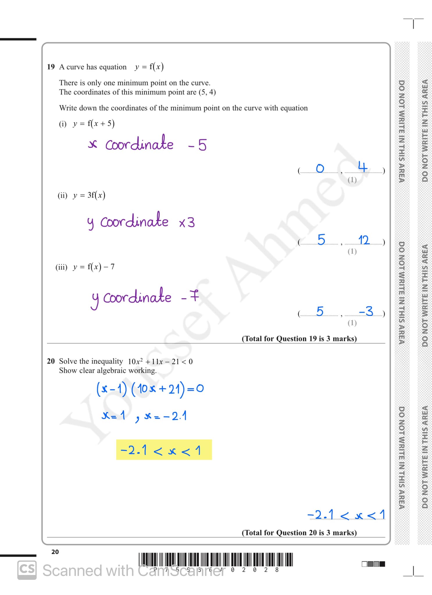 Mr.Yousef IGCSE & IAL maths... - Mr.Yousef IGCSE & IAL maths