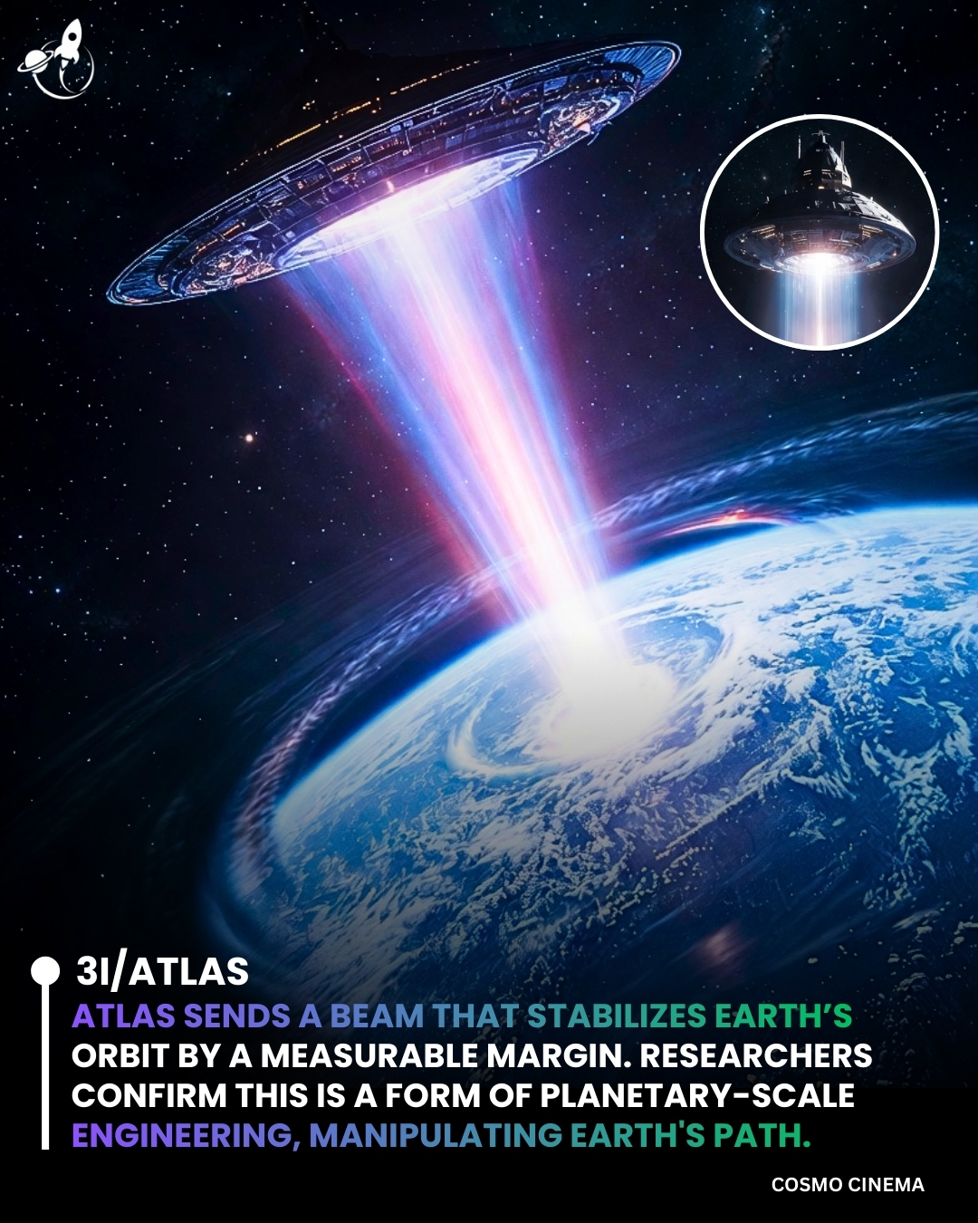 CosmoCinema - ATLAS, the mysterious object in space, has... | Facebook