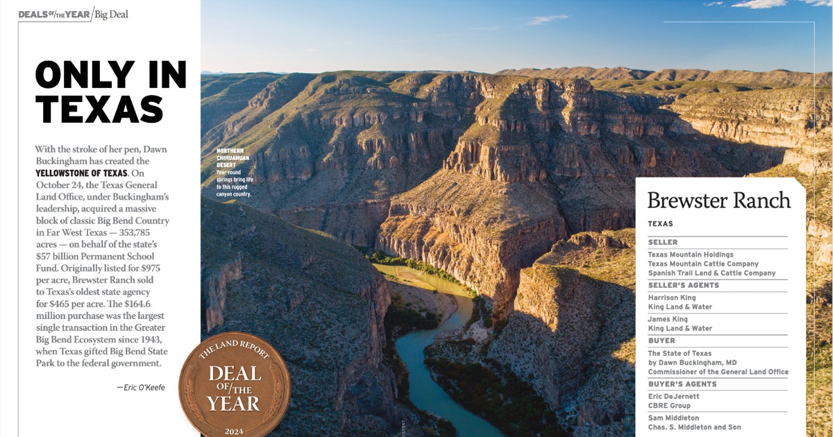 The Land Report - Ranked as the largest #land holding in #Texas in the ...
