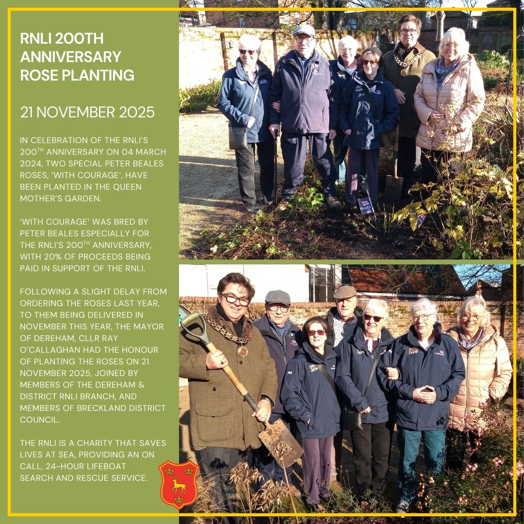 RNLI 200th Anniversary - Rose... - Dereham Town Council | Facebook