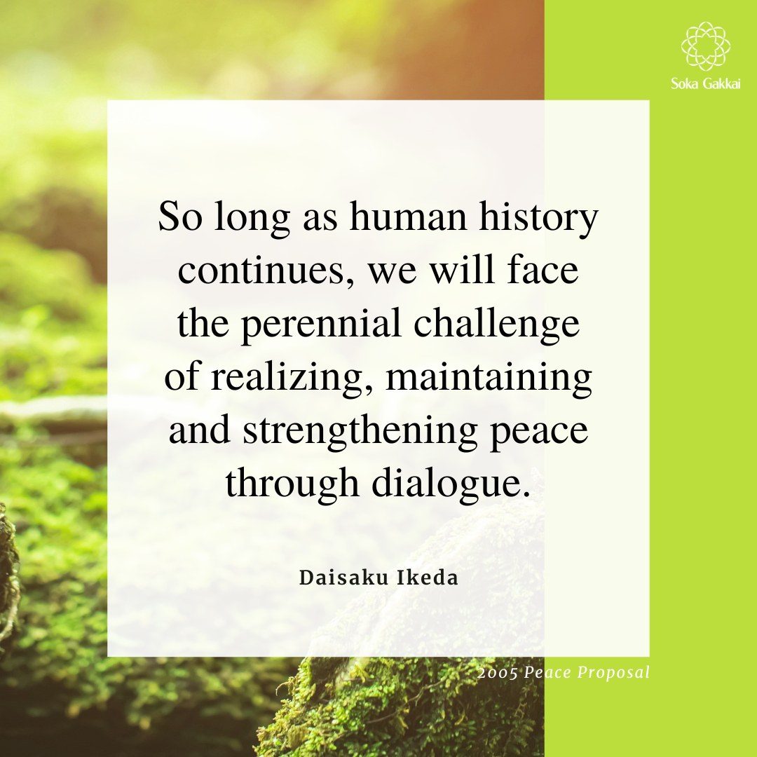 The courage to meet and talk with people is absolutely crucial