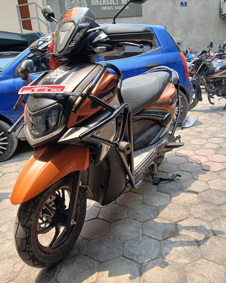 Zr scooty crash gaurd restocked again