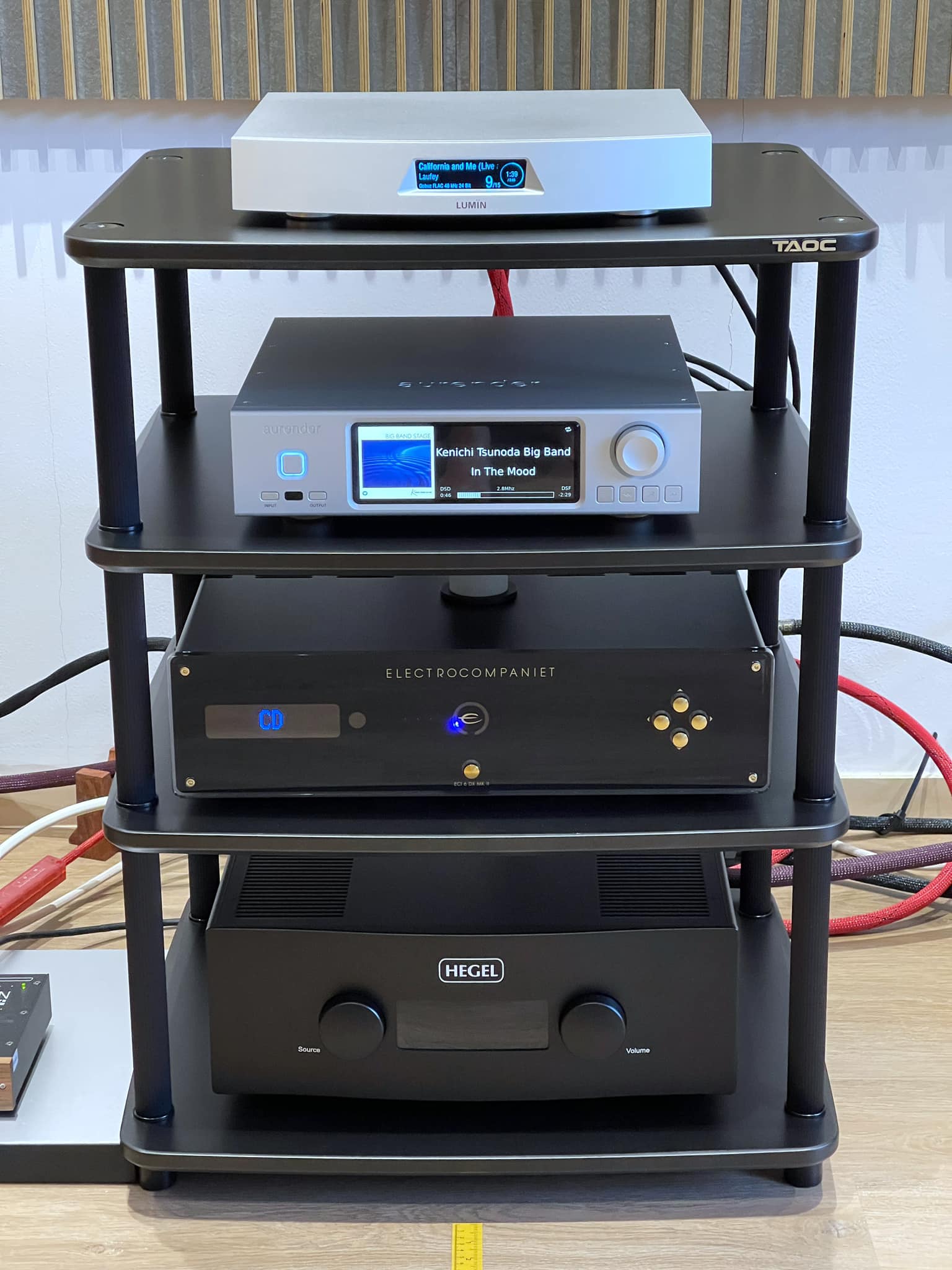 TAOC Audio racks , accessories and speaker system タオック