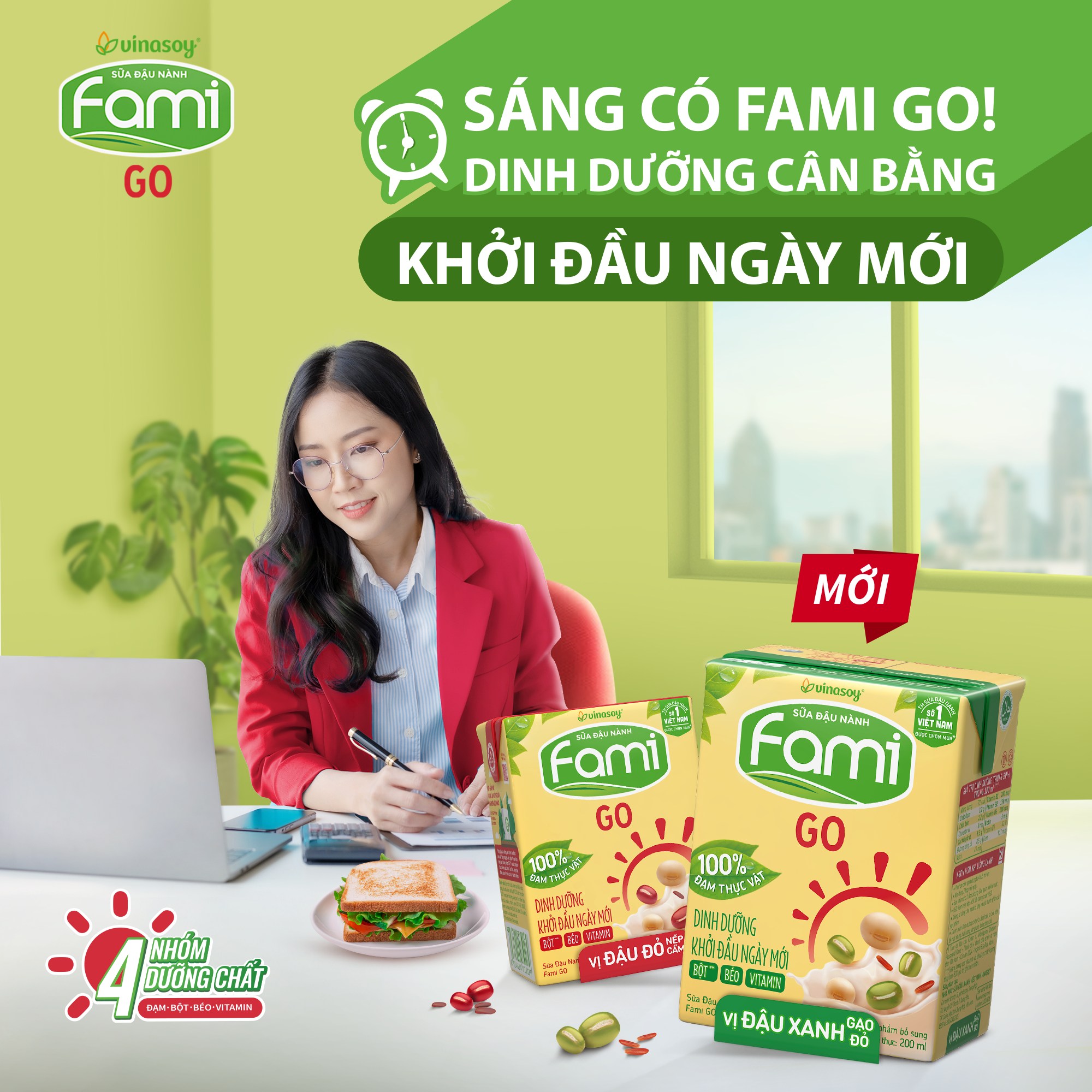 Nhà - SÁNG CÓ FAMI GO - DINH DƯỠNG CÂN BẰNG, KHỞI ĐẦU NGÀY MỚI! 📚 Dù là ...