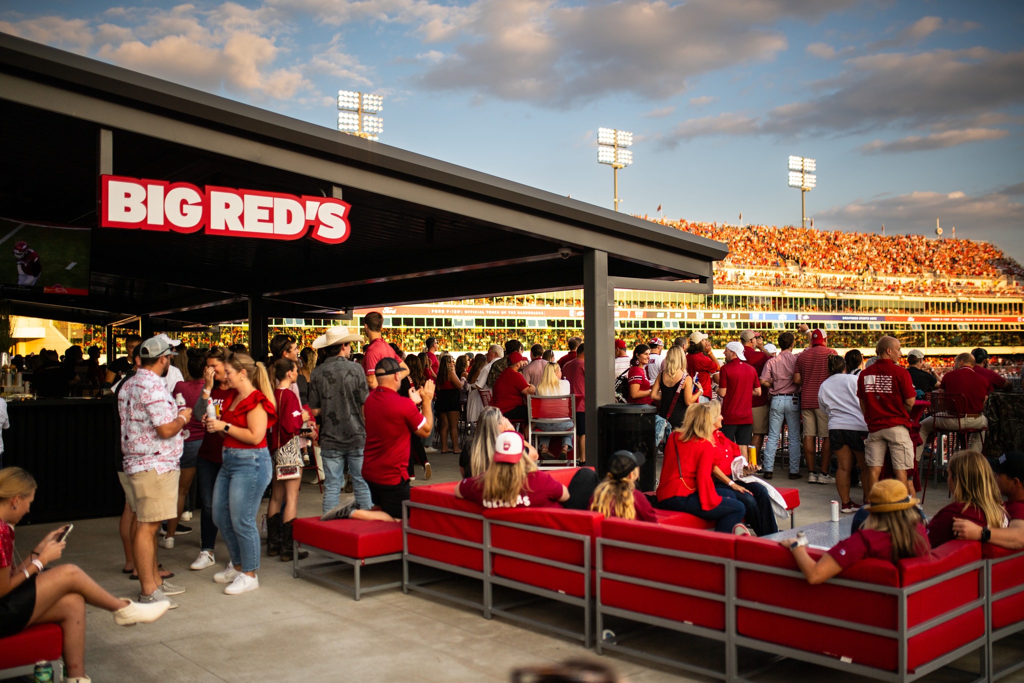 Arkansas - Experience the first Red Glow Friday of the season + kickoff ...