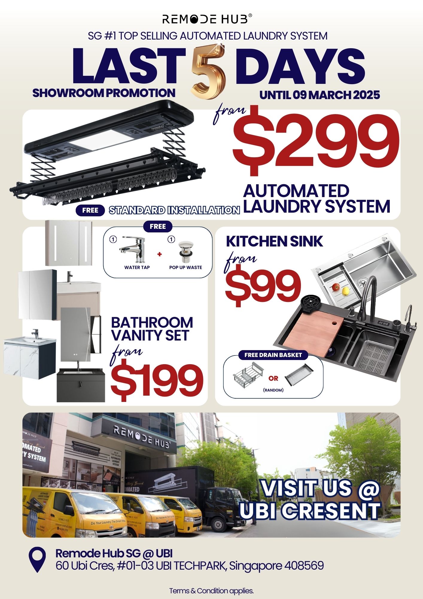 Remode - 🔥 LAST CHANCE! Remode Hub Automated Laundry System - Showroom ...