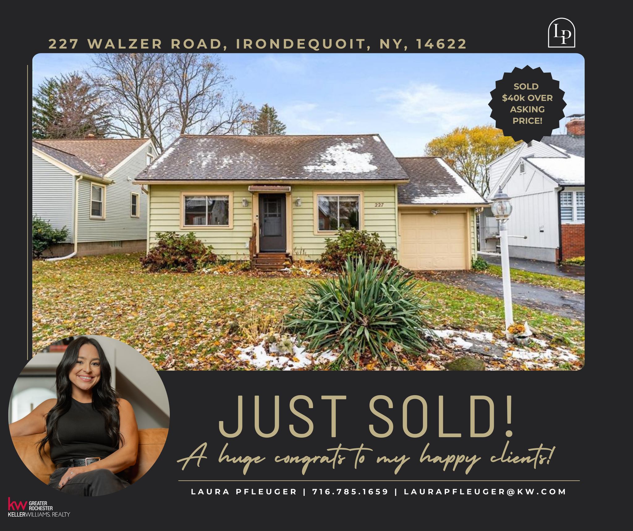 Laura Pfleuger- Keller Williams Realty Greater Rochester | Rochester NY