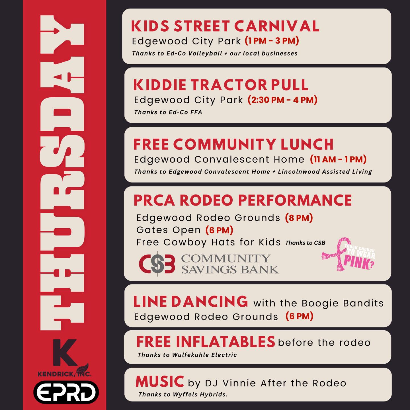Annual Edgewood Rodeo Days | Edgewood IA