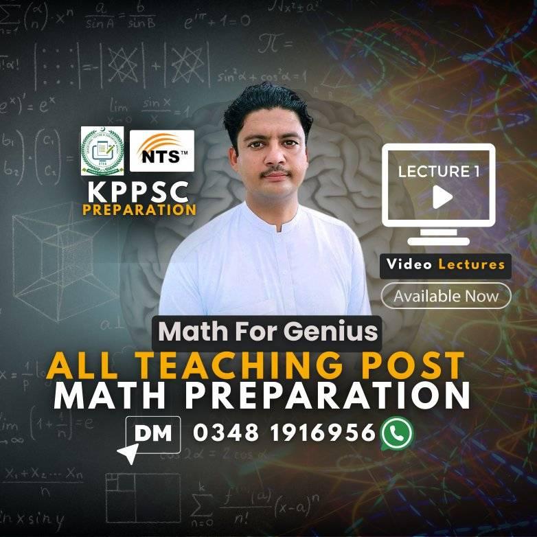 Maths For Genius | Yar Hussain