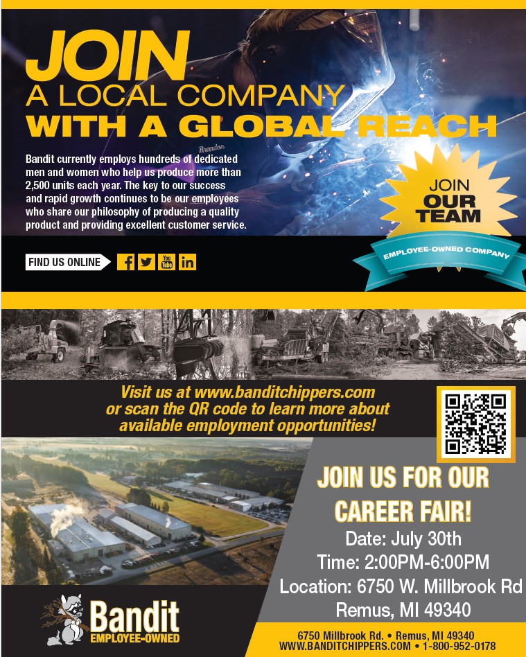Bandit Industries - Bandit is on display at The 2018 Landscape Show ...