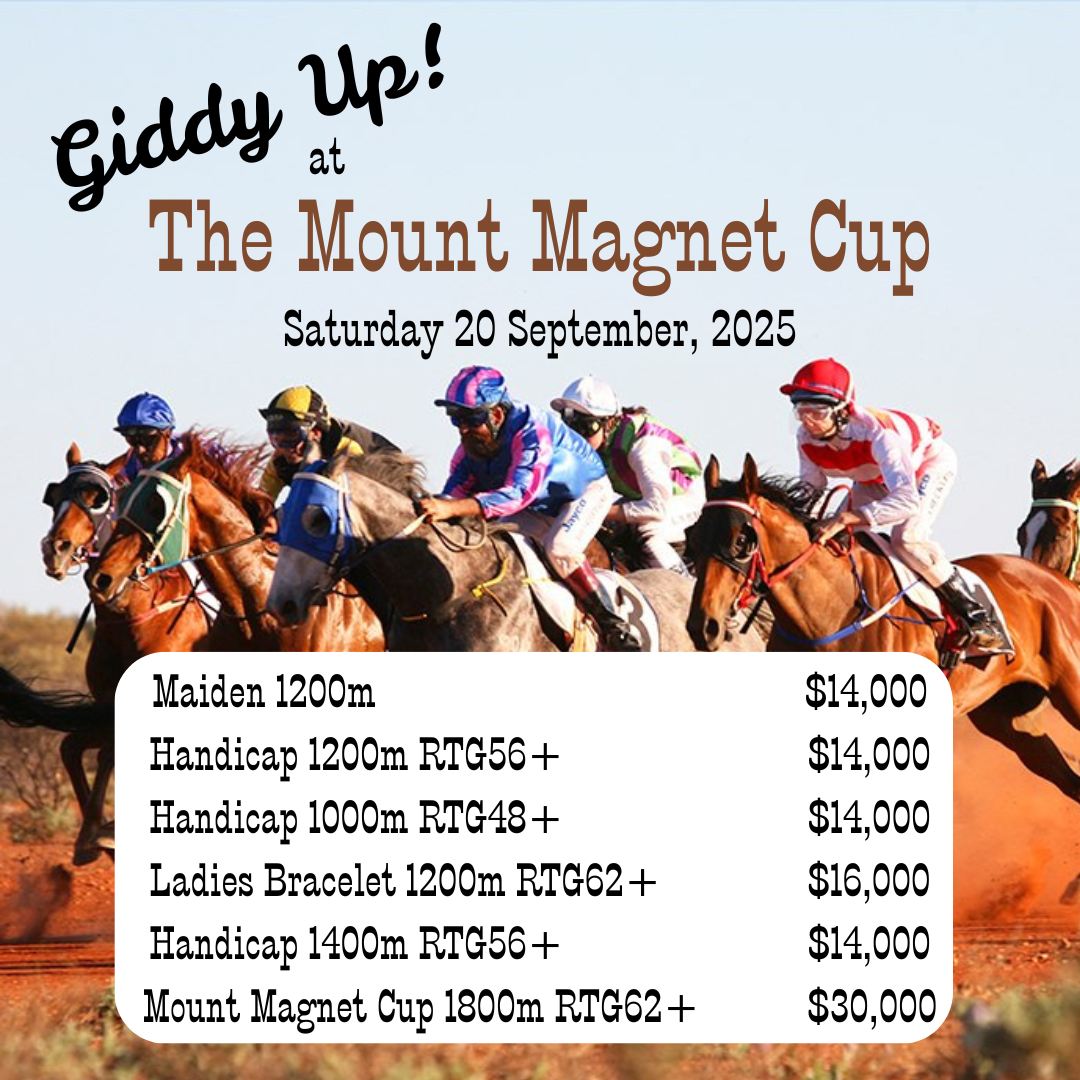 The Countdown is On!!... - Mount Magnet Race Club | Facebook