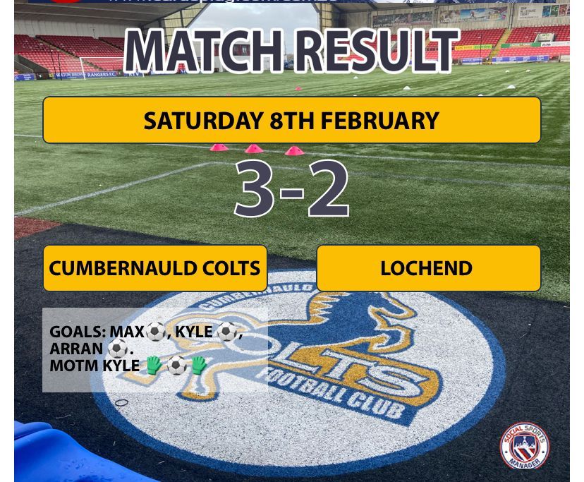 CLYFA - Congratulations to Cumbernauld Colts Community... | Facebook