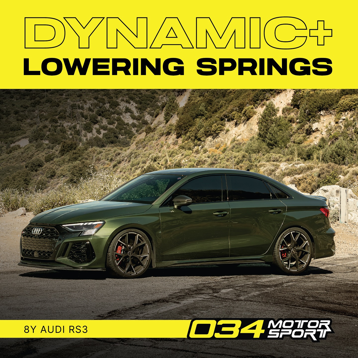 034Motorsport - Give your Audi RS3 the stance and control... | Facebook